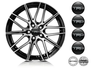 Toyota TRD Calcomanía de Aro Estilo Edición de Cúpula Premium